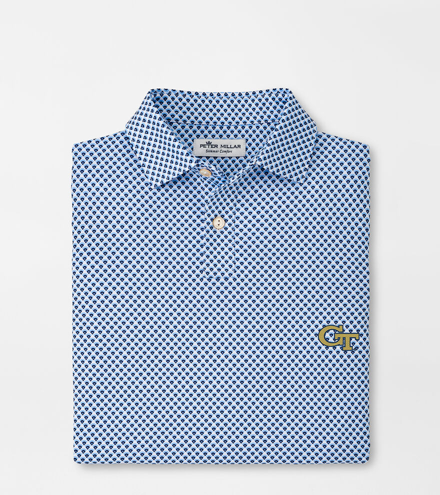 Georgia Tech Youth Performance Jersey Polo image number 1