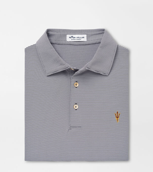 Arizona State Jubilee Stripe Performance Polo