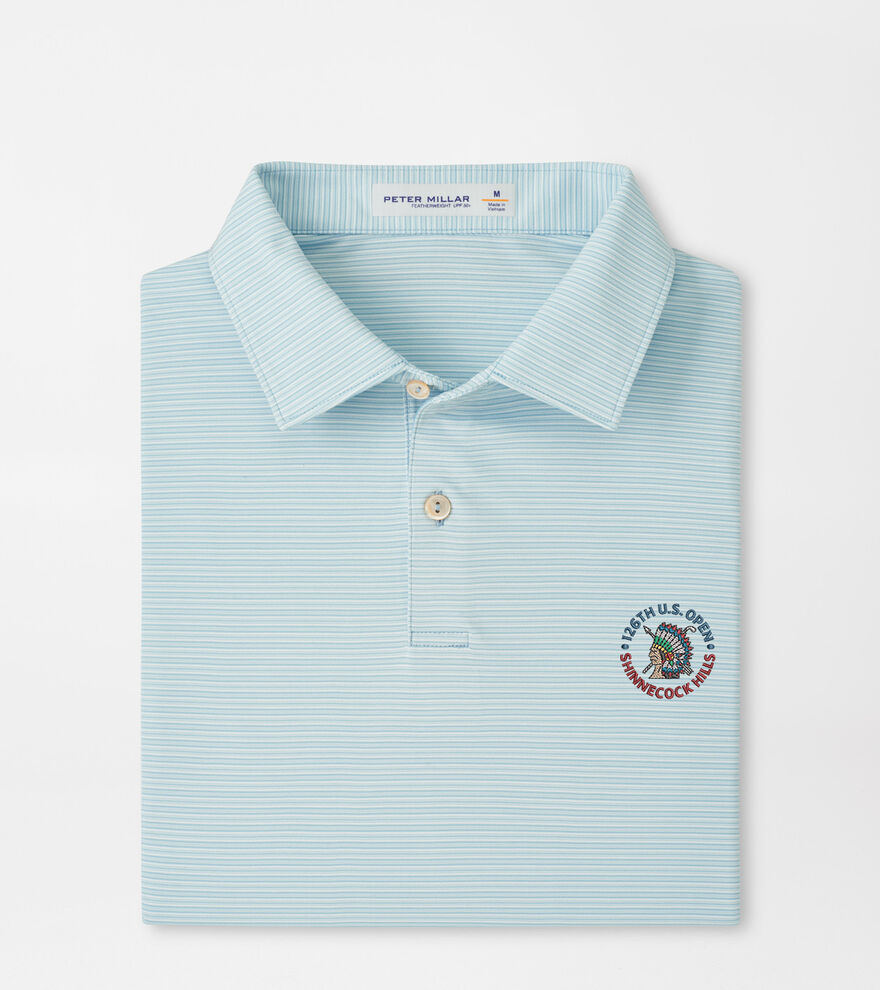 126th U.S. Open Featherweight Trading Stripe Performance Polo image number 2