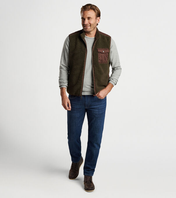 Autumn Pile Fleece Vest