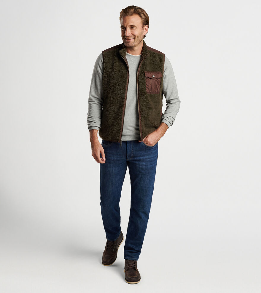 Autumn Pile Fleece Vest image number 2