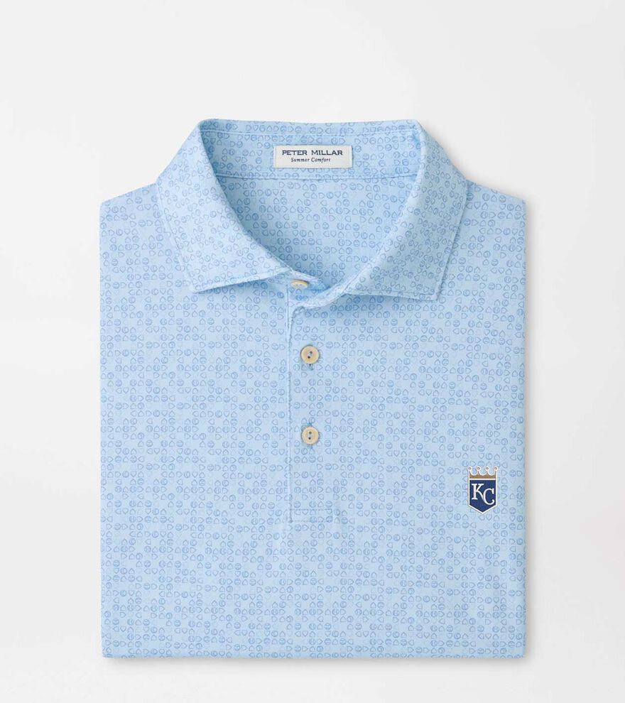 Cooperstown Kansas City Royals Bases Loaded Performance Jersey Polo