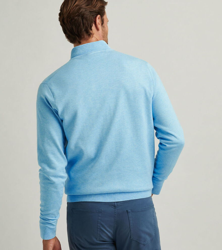 COOLSPUN BIRDSEYE 1/4 ZIP SWEATER main image 1