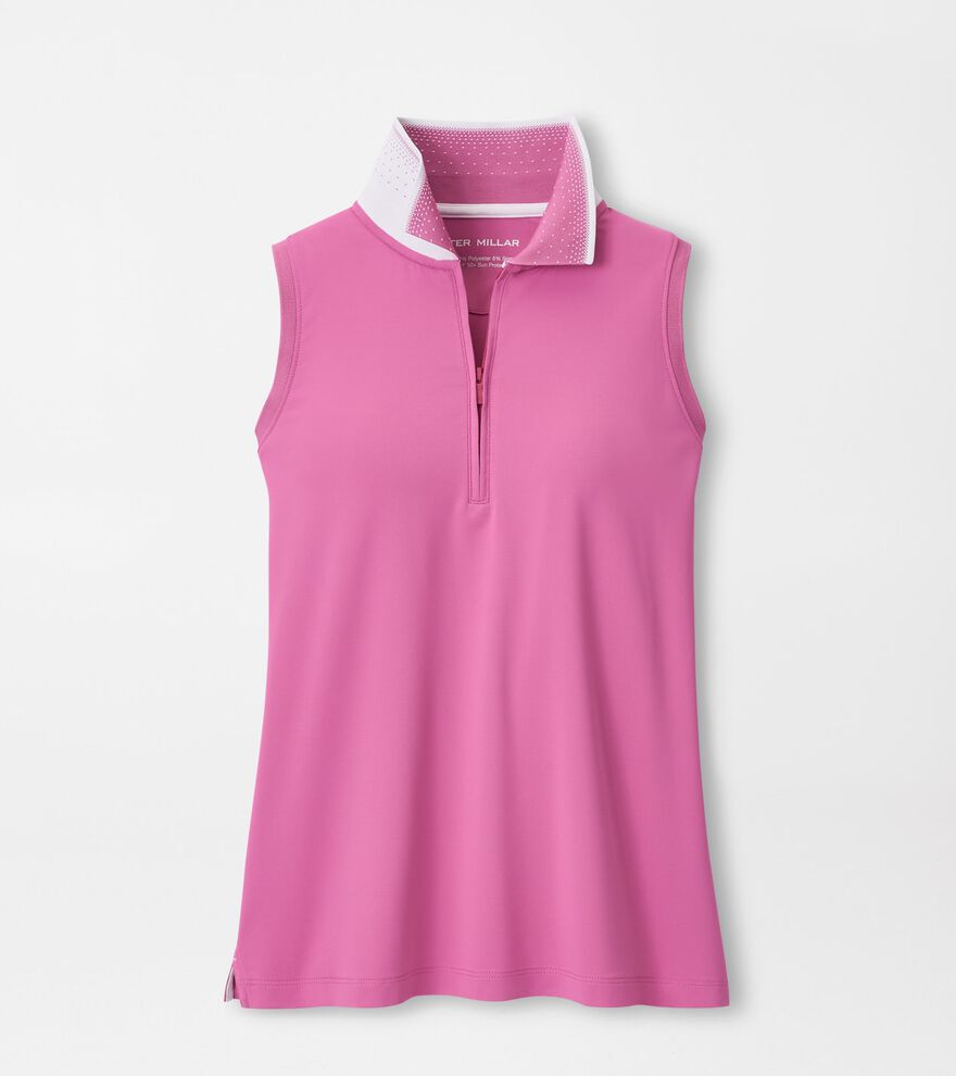 Chrissie Sleeveless Zip Polo image number 1