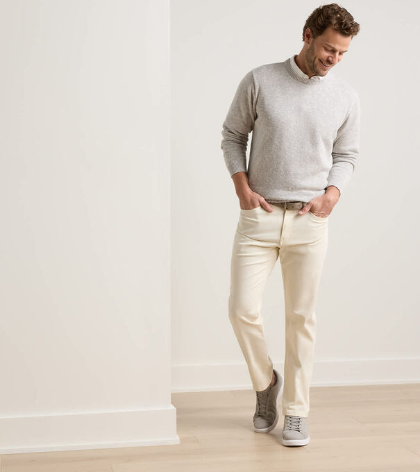 Signature Sateen Five-Pocket Pant