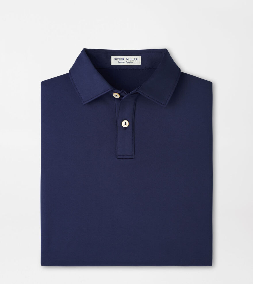 Solid Youth Performance Jersey Polo image number 1