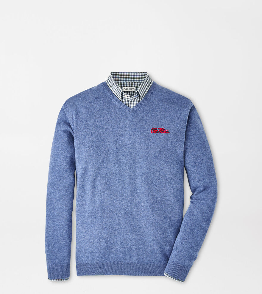 Ole Miss Crown Heritage Cashmere Sweater image number 1
