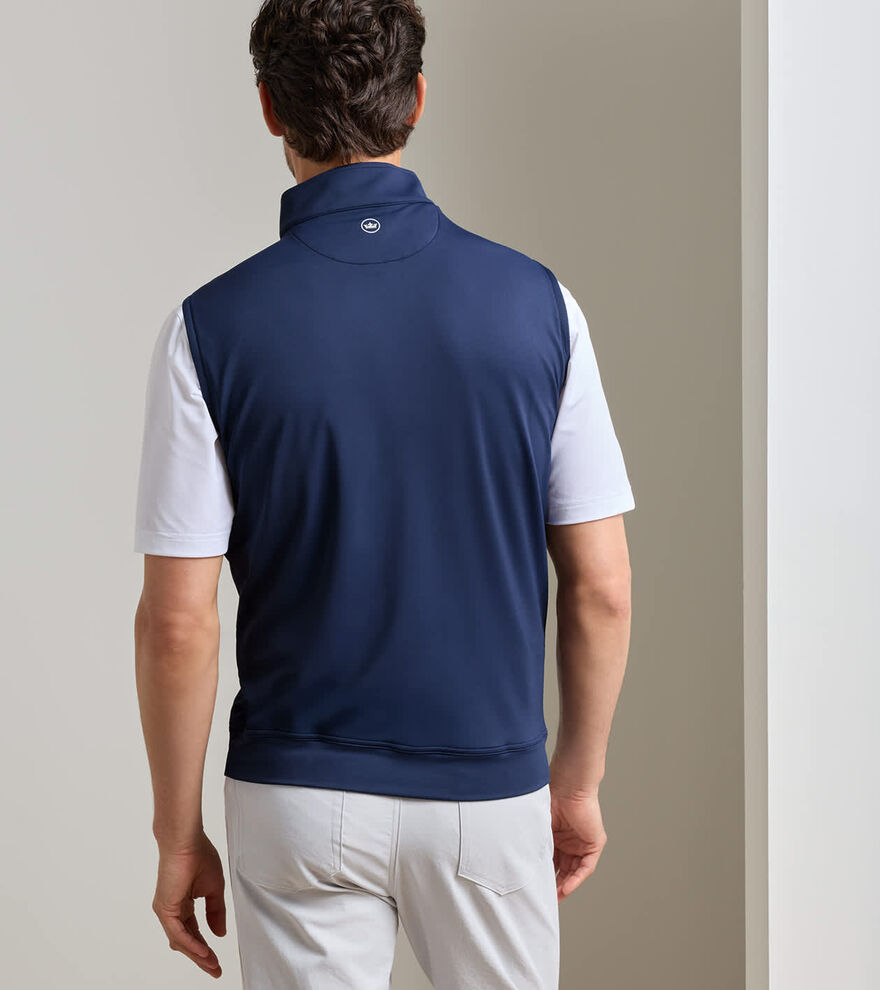 Galway Stretch Loop Terry Quarter-Zip Vest image number 3