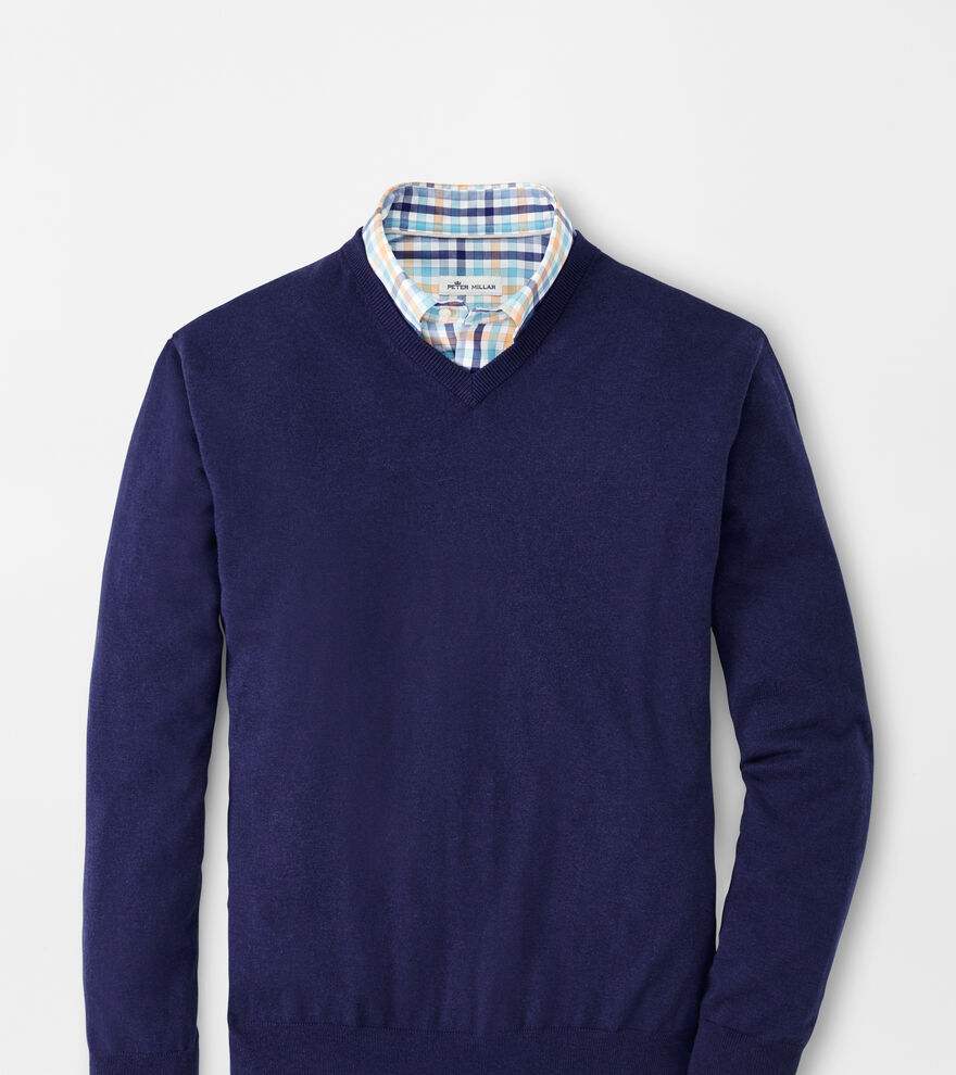 Crown Soft V-Neck Sweater image number 1