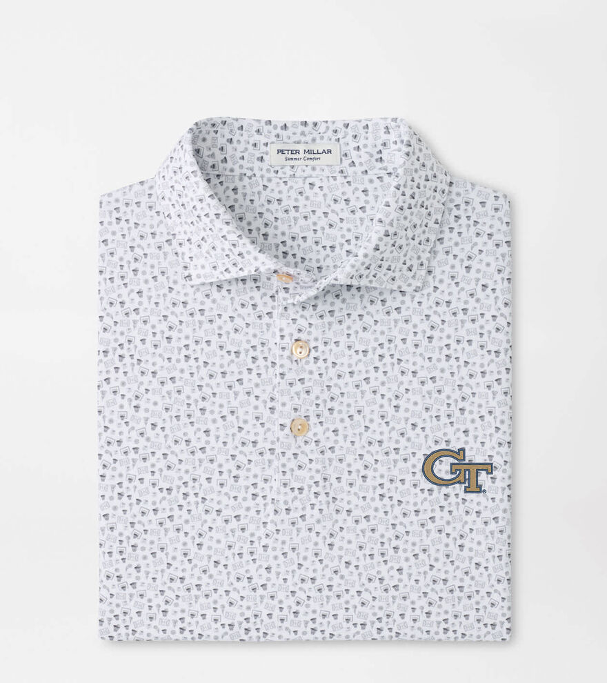 Georgia Tech Buzzer Beater Performance Jersey Polo