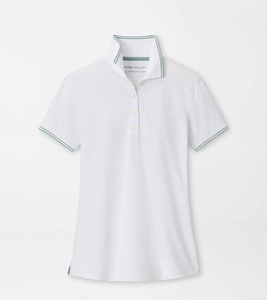 Canterbury Tipped Sport Mesh Short Sleeve Polo image number 1
