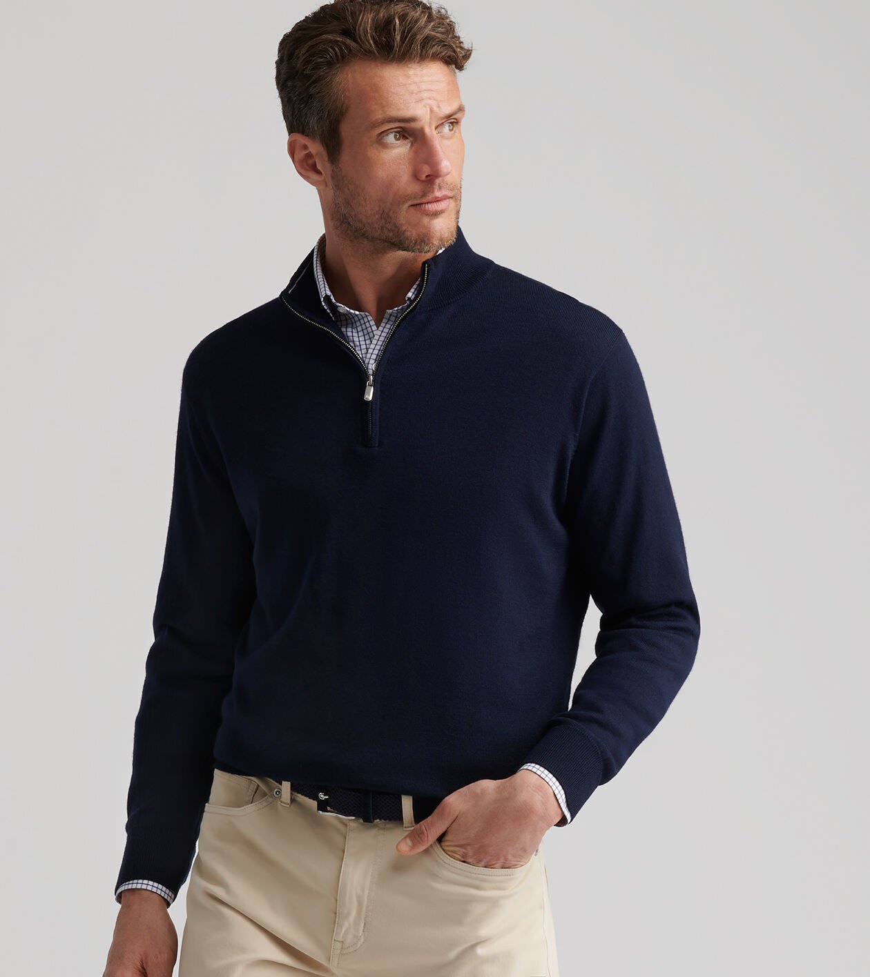 Autumn Crest Quarter-Zip | Men's Pullovers | Peter Millar