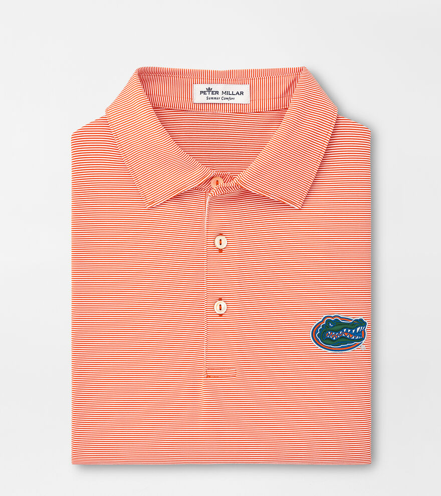 Florida Jubilee Stripe Performance Polo image number 1