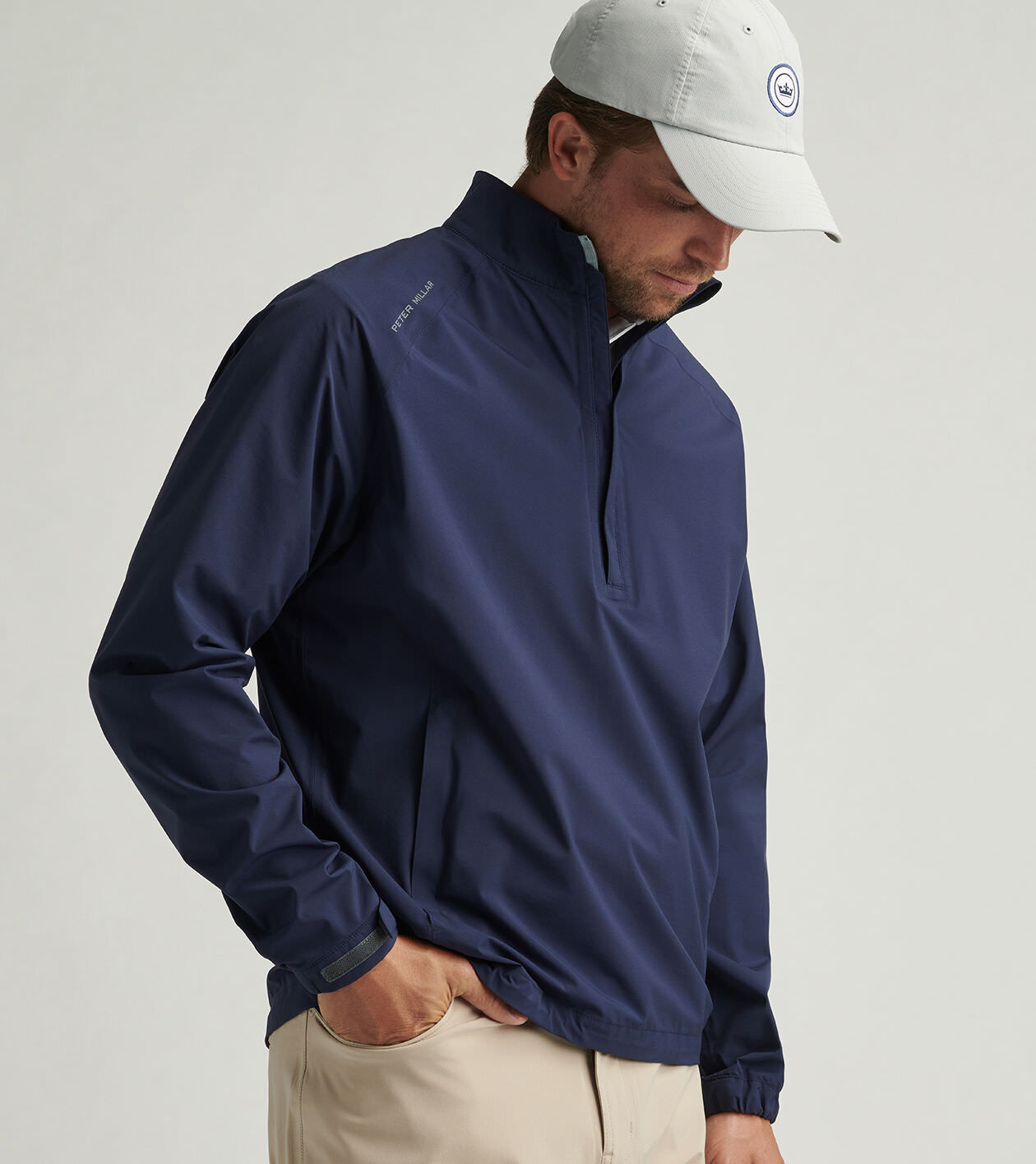 Shield Half Zip Rain Shell