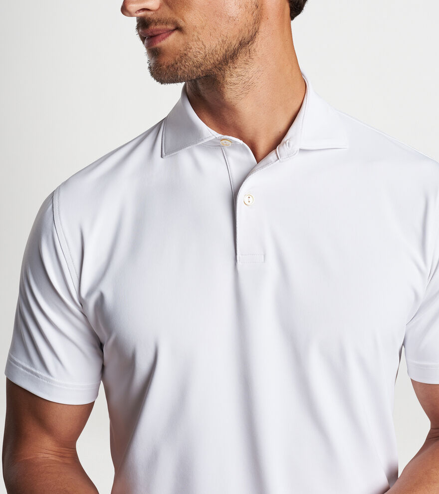 Solid Performance Jersey Polo image number 5