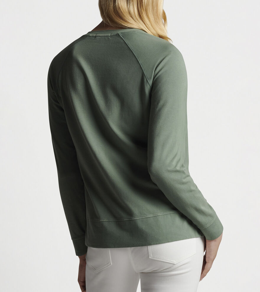 Lava Wash Relaxed Jersey Crew image number 3