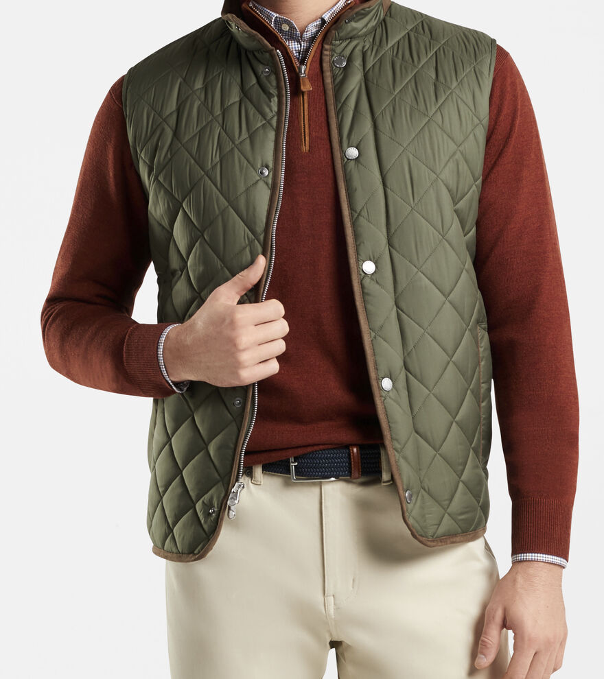 Essex Quilted Travel Vest image number 2
