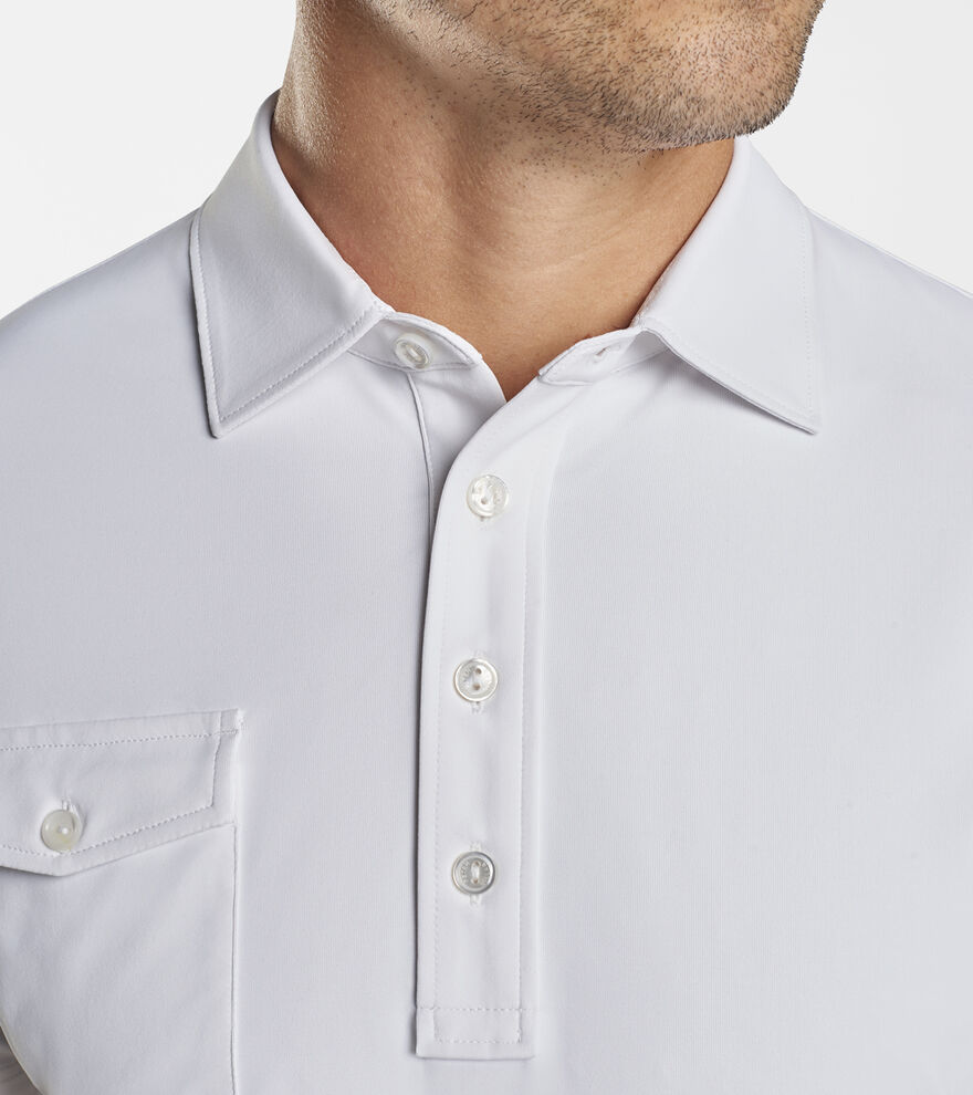 Solid Performance Polo (Kelly Hard Collar) image number 5