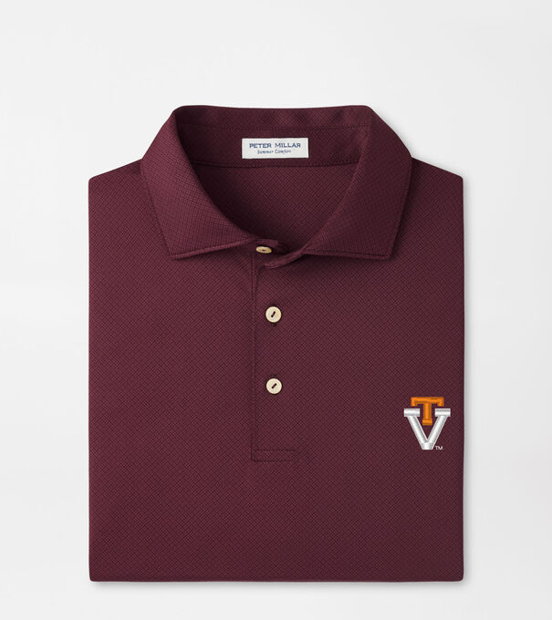 Virginia Tech Vault Hugo Performance Jersey Polo