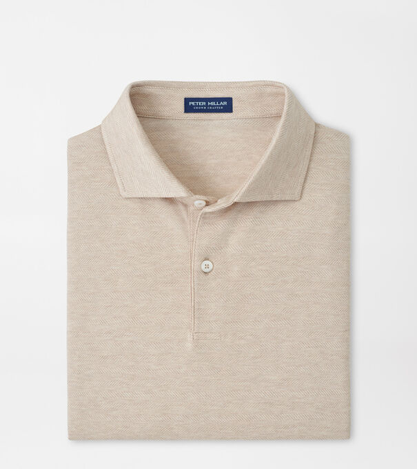 Excursionist Flex Herringbone Knit Polo