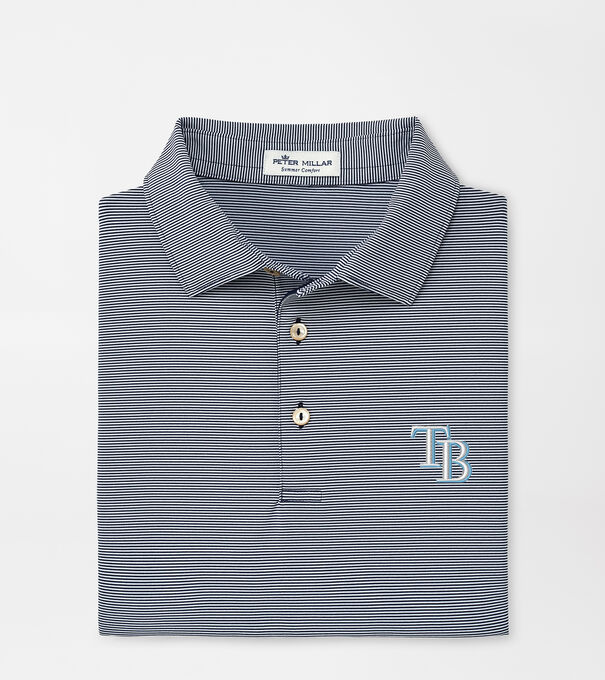 Tampa Bay Rays Jubilee Stripe Performance Polo
