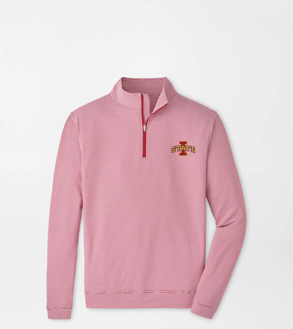 Iowa State Perth Sugar Stripe Performance Quarter-Zip