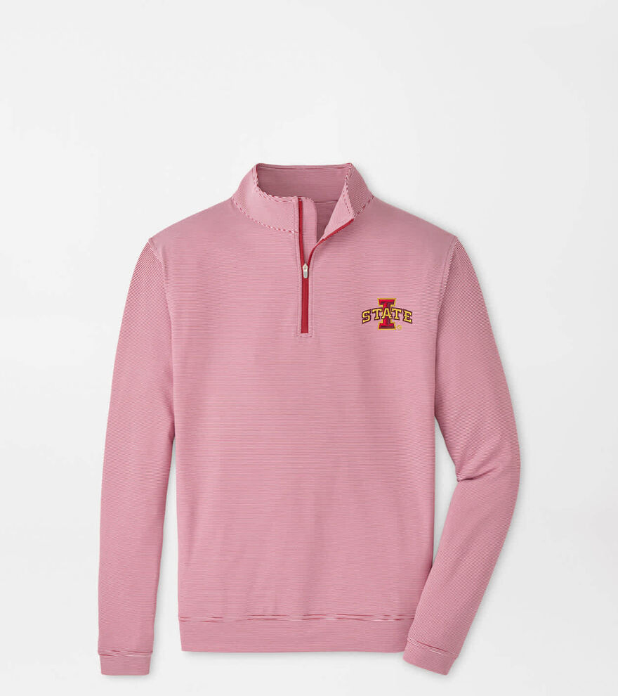 Iowa State Perth Sugar Stripe Performance Quarter-Zip