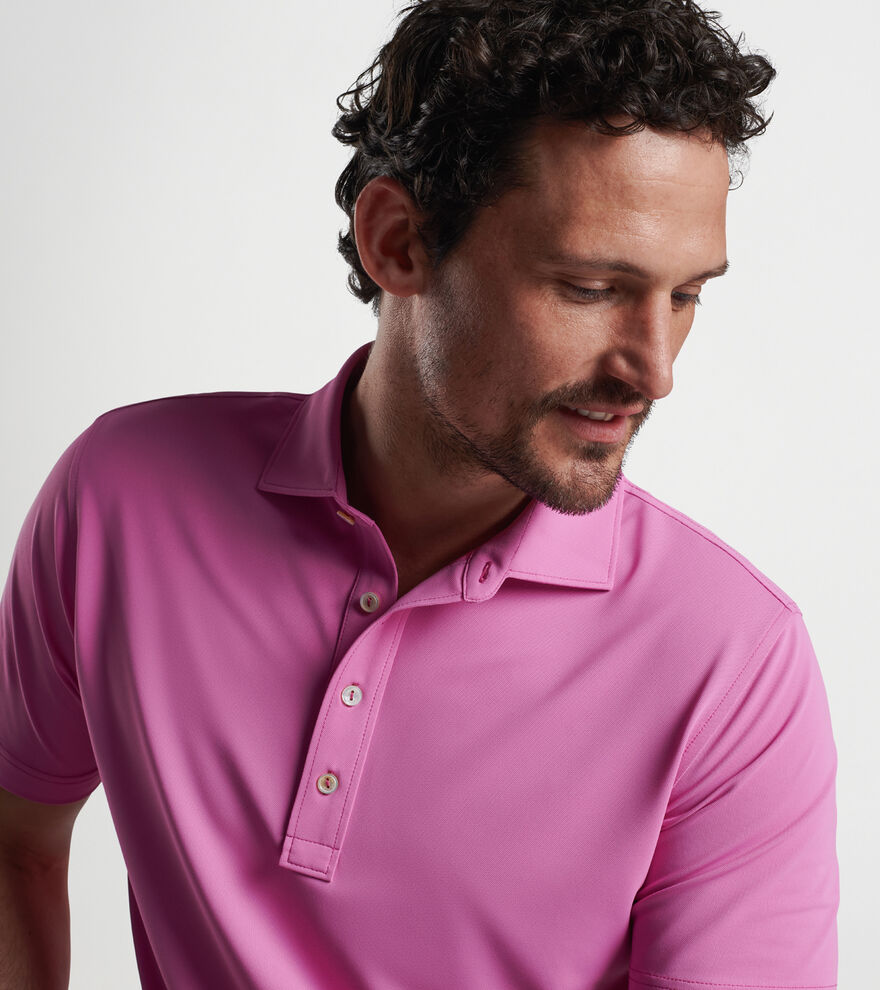 performance mesh polo