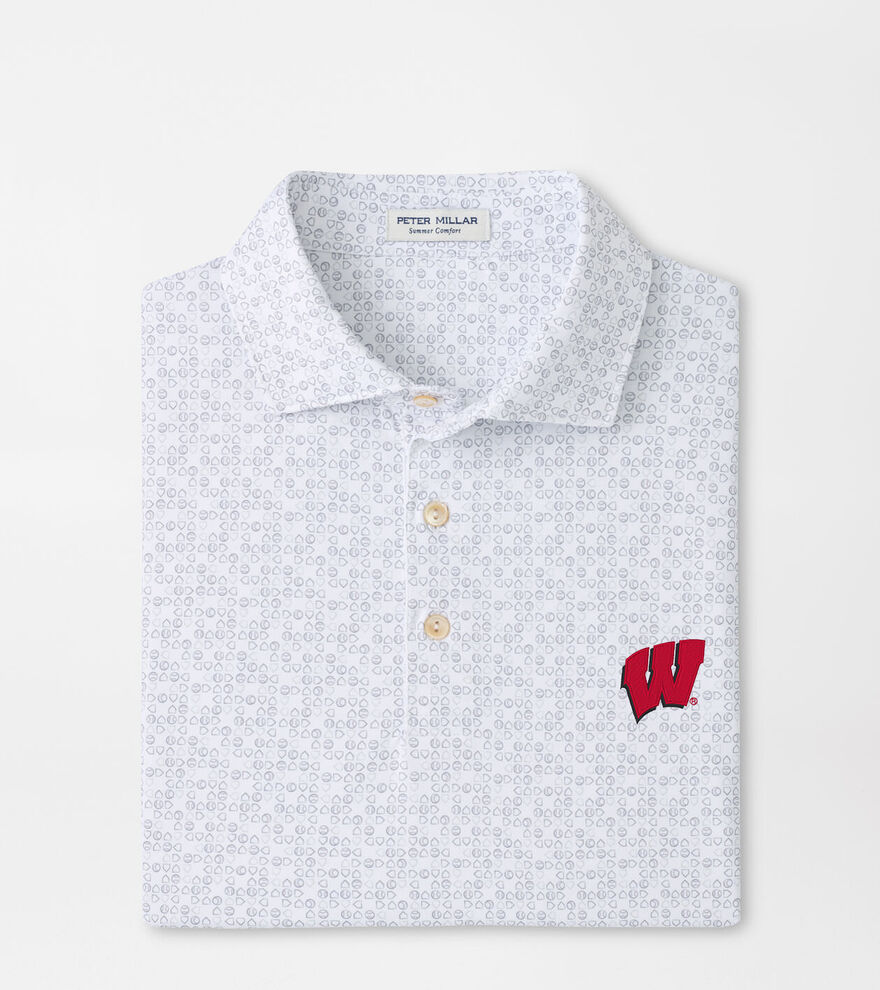 Wisconsin Bases Loaded Performance Jersey Polo image number 1