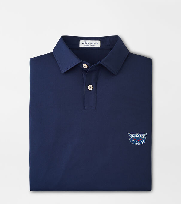 Florida Atlantic Youth Solid Performance Jersey Polo