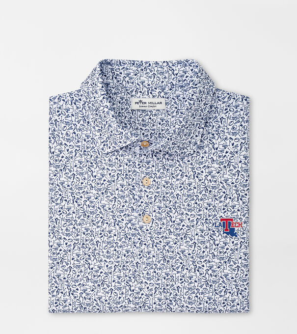 Louisiana Tech Game Day Performance Jersey Polo