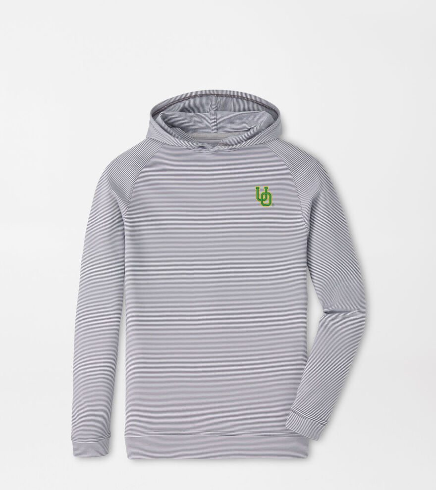 Oregon Vault Pine Youth Sugar Stripe Performance Hoodie image number 1