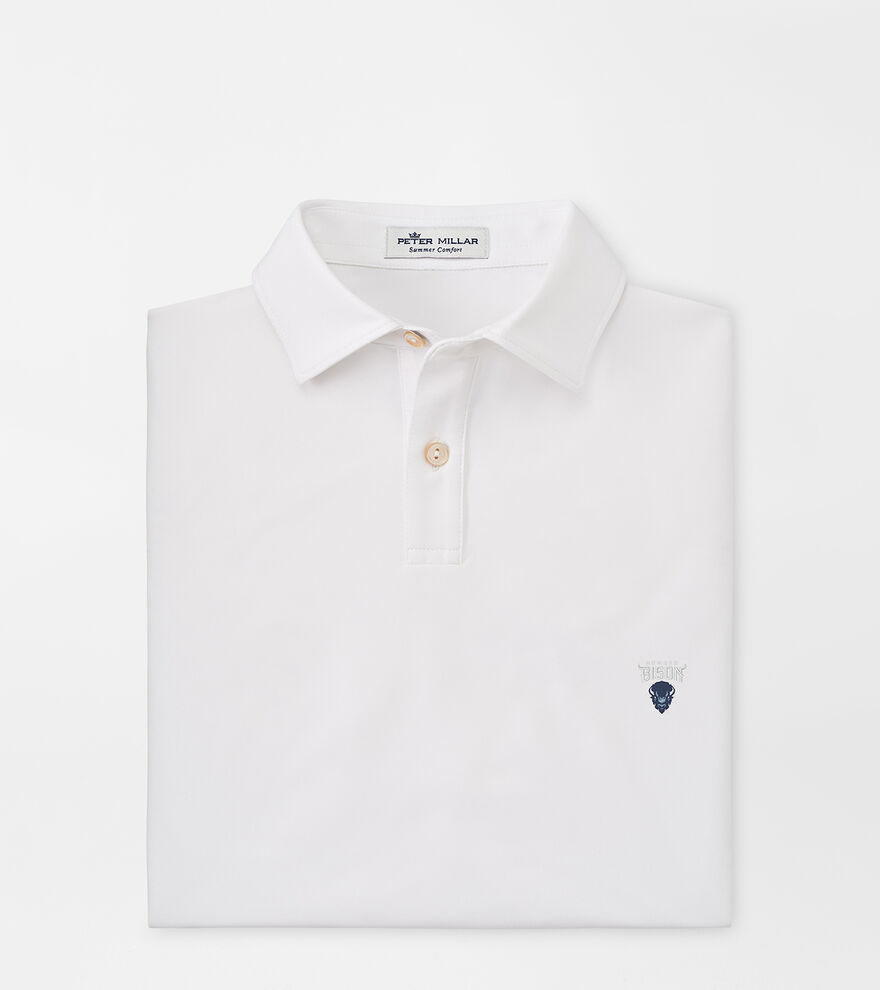 Howard University Youth Solid Performance Jersey Polo image number 1