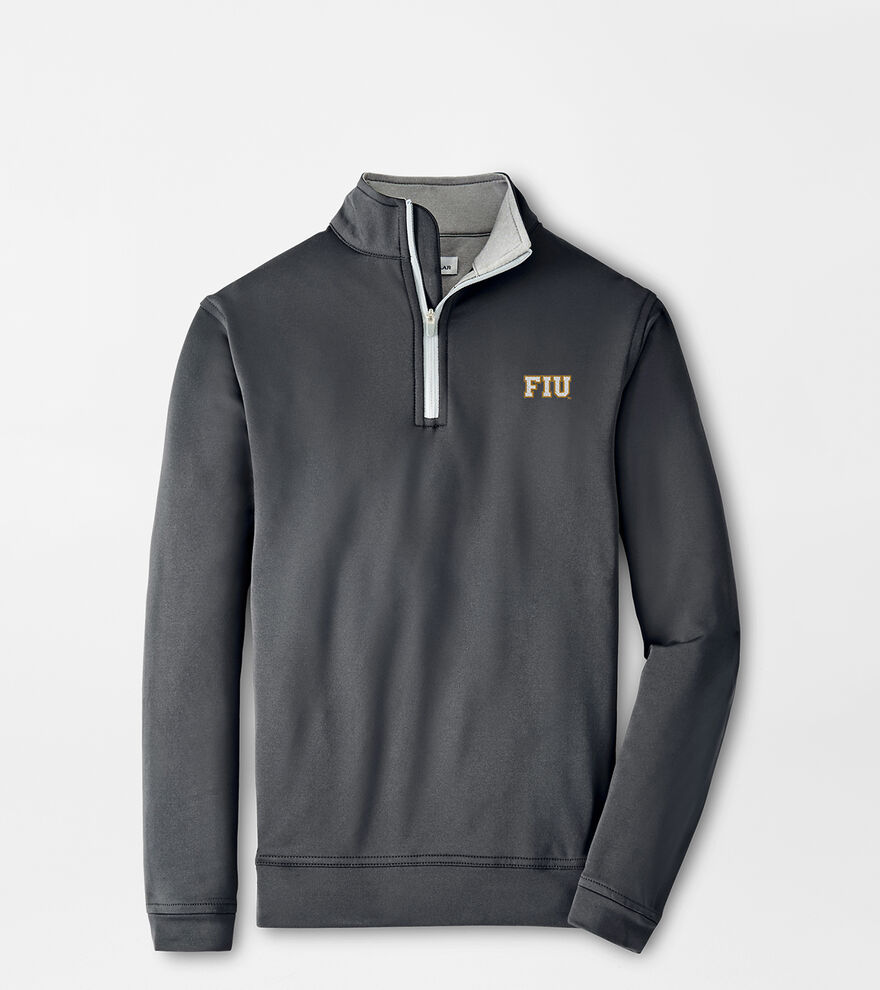 Florida International Youth Perth Performance Quarter-Zip image number 1