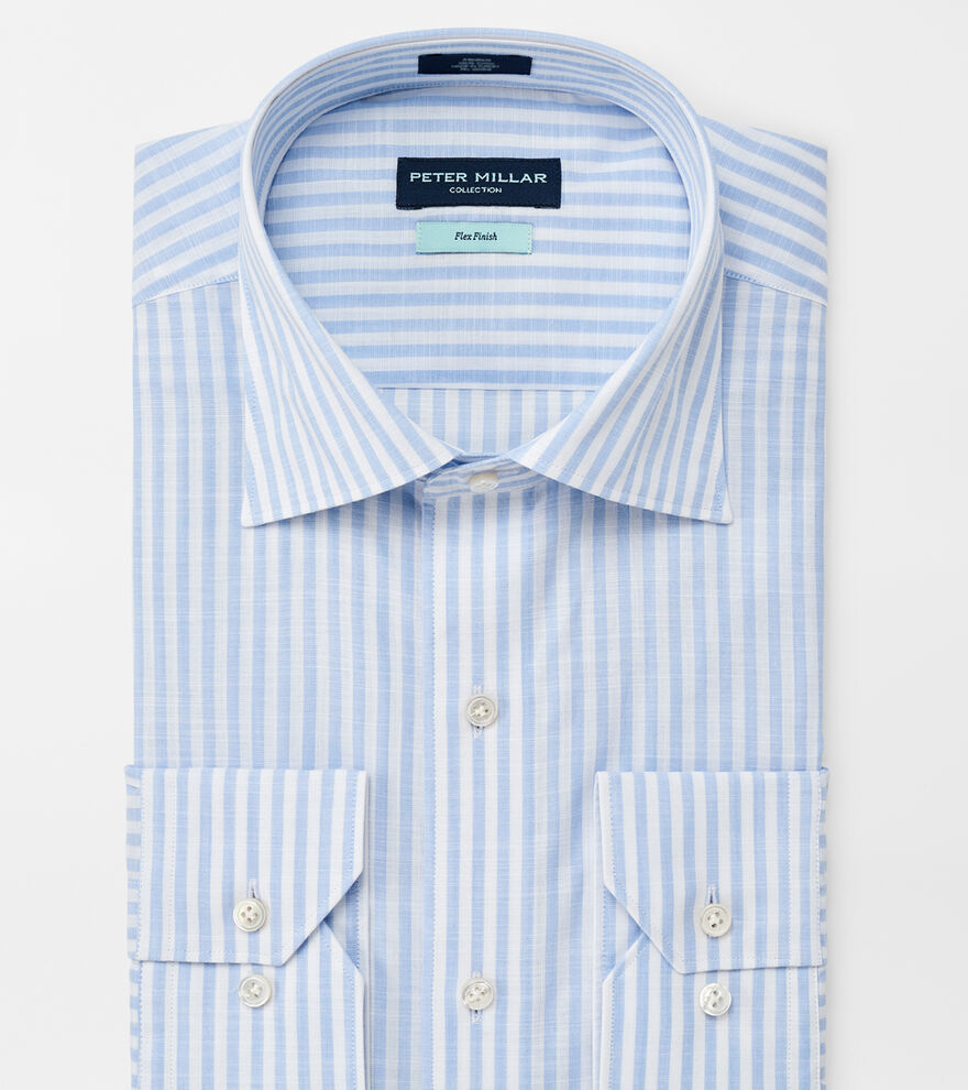 Summer Chambray Stripe Sport Shirt image number 1