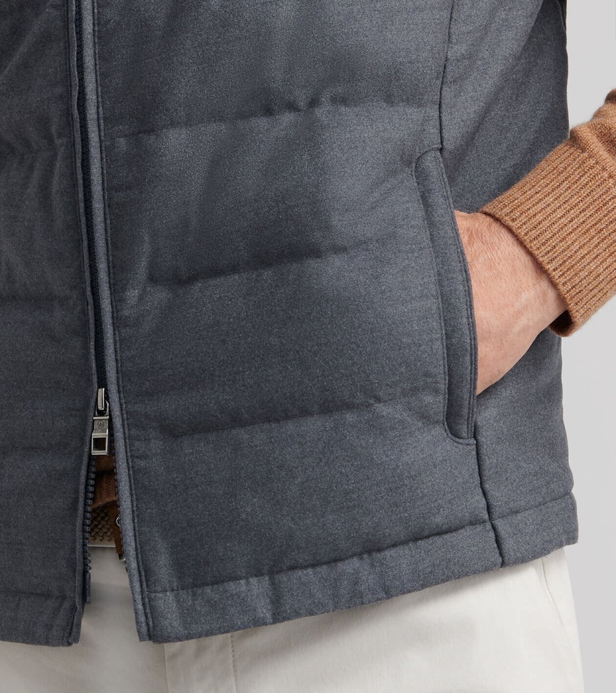 Davos Flannel Vest | Men's Vests | Peter Millar