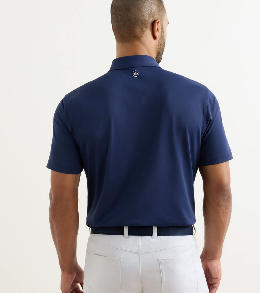Solid Performance Mesh Polo - Alternate Image 2