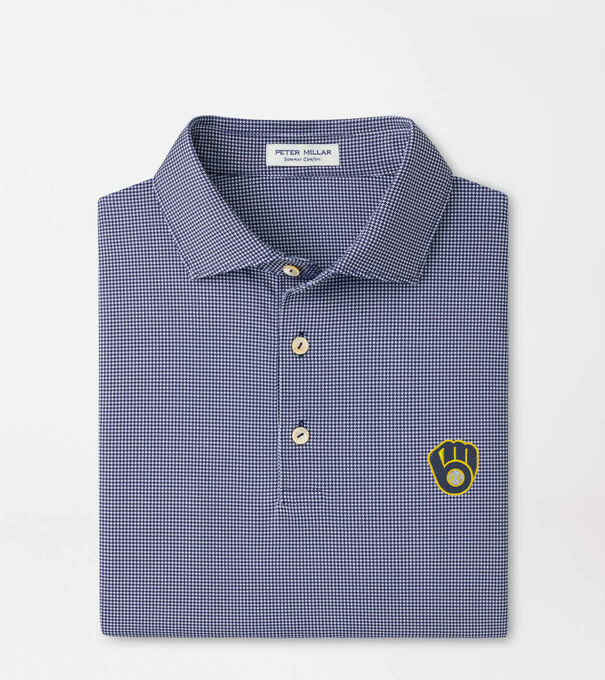 Milwaukee Brewers Border Performance Jersey Polo