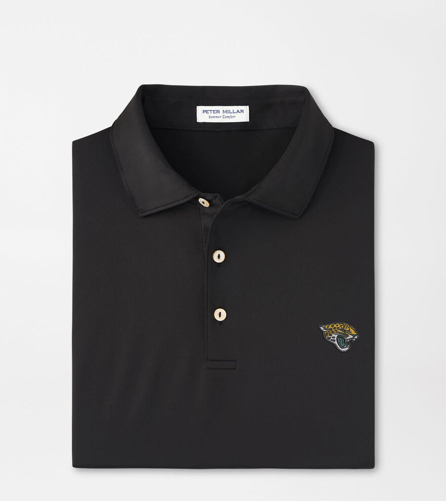 Jacksonville Jaguars Solid Performance Jersey Polo image number 1