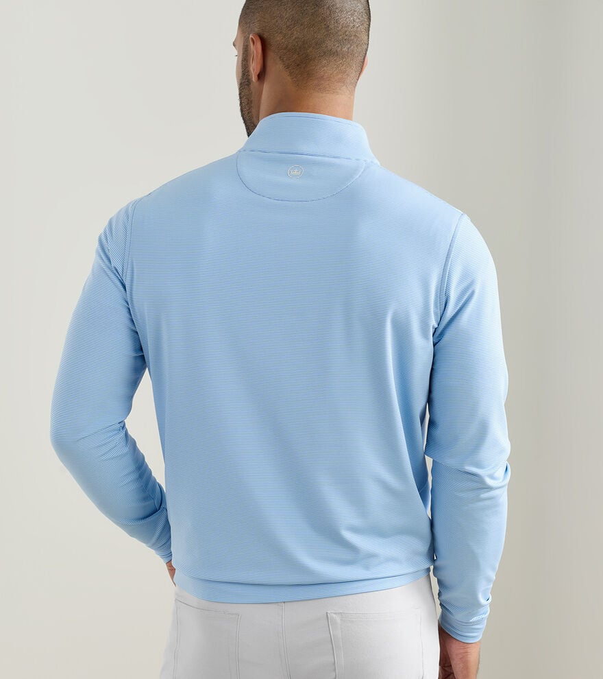 Perth Sugar Stripe Performance Quarter-Zip image number 3