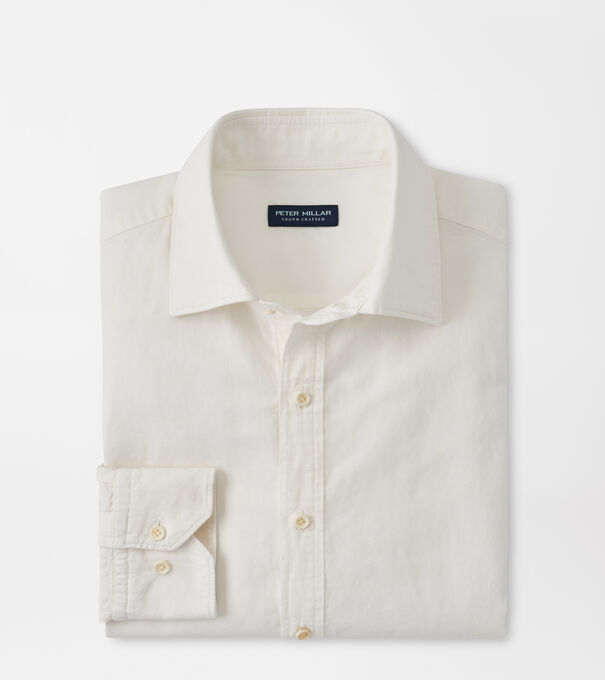 Teo Cotton Linen Blend Sport Shirt
