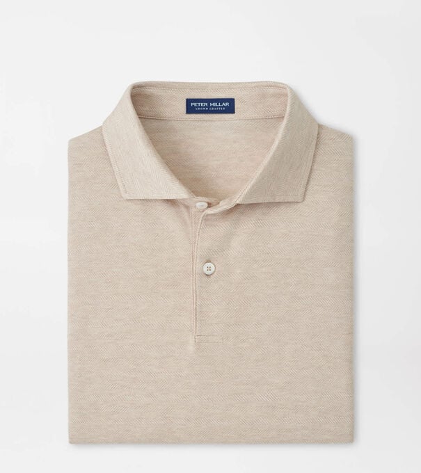Excursionist Flex Herringbone Knit Polo