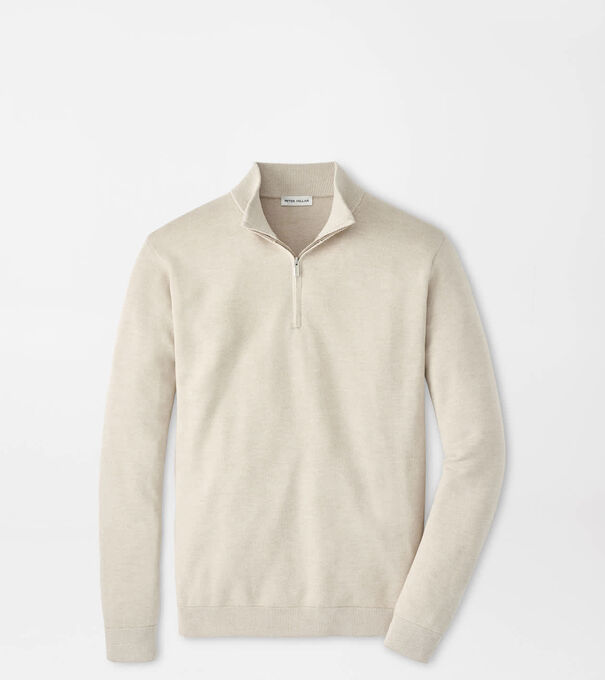 Coolspun Lite Birdseye Quarter Zip Sweater
