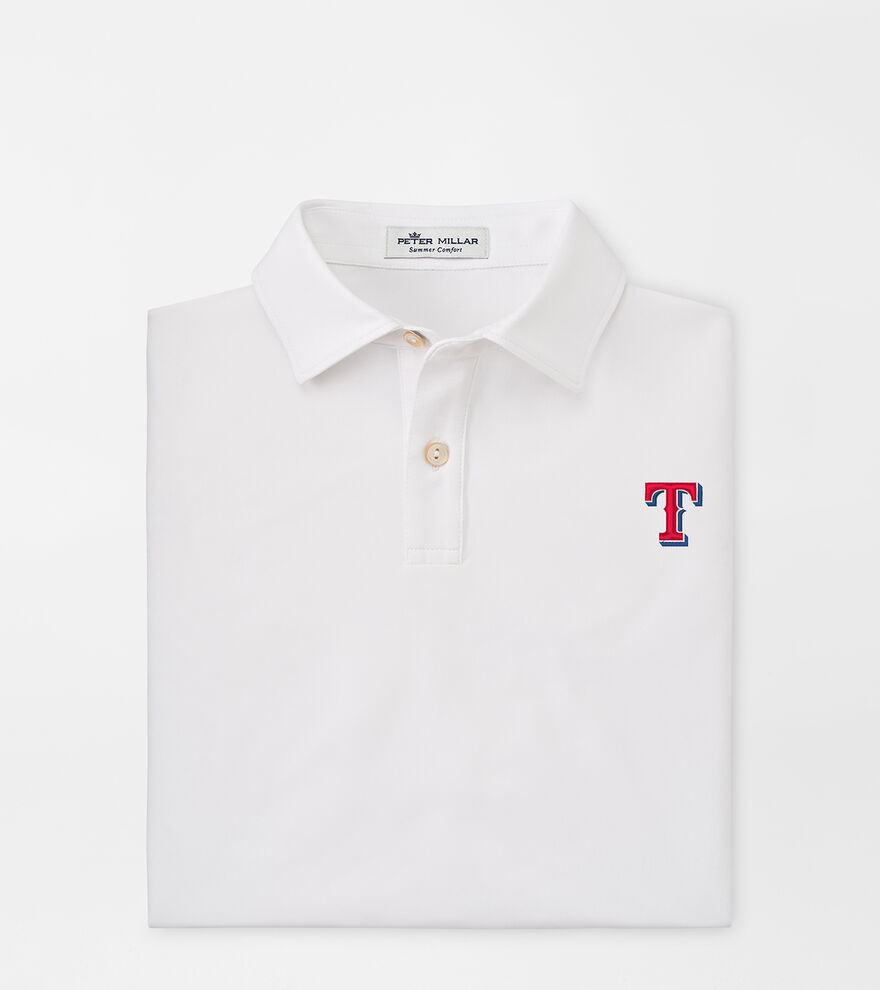 Texas Rangers Solid Youth Performance Jersey Polo