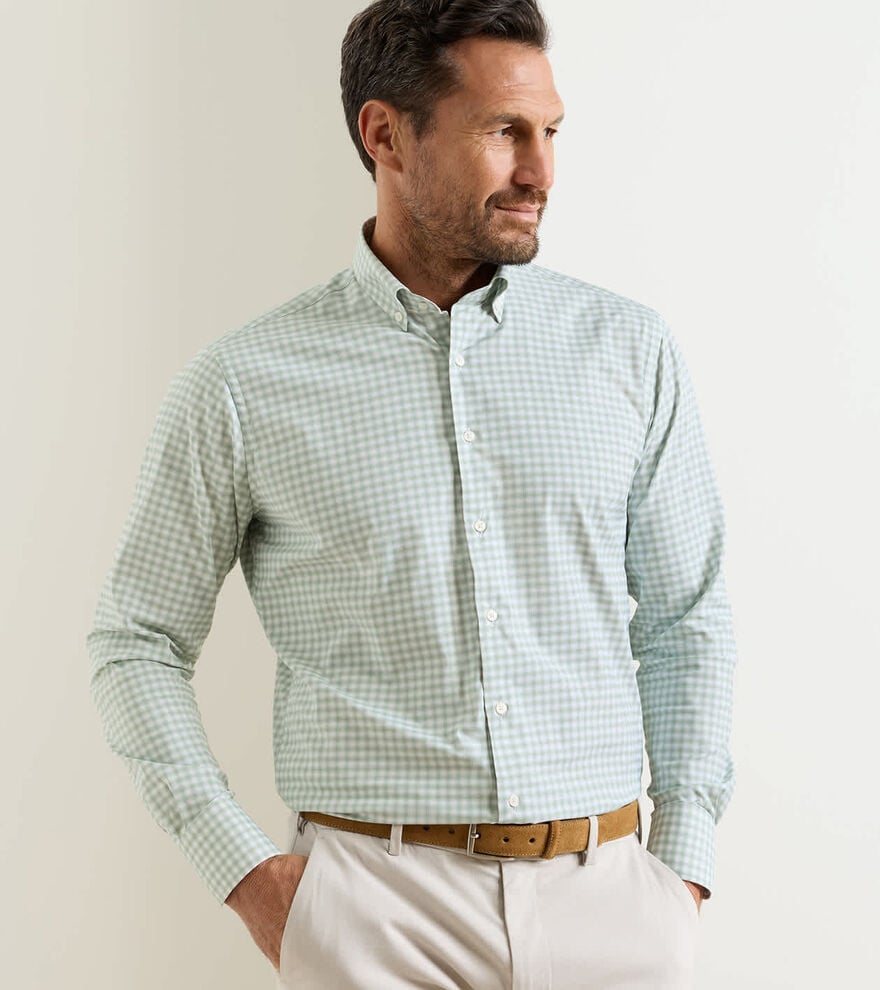 Lewis Performance Twill Sport Shirt image number 2