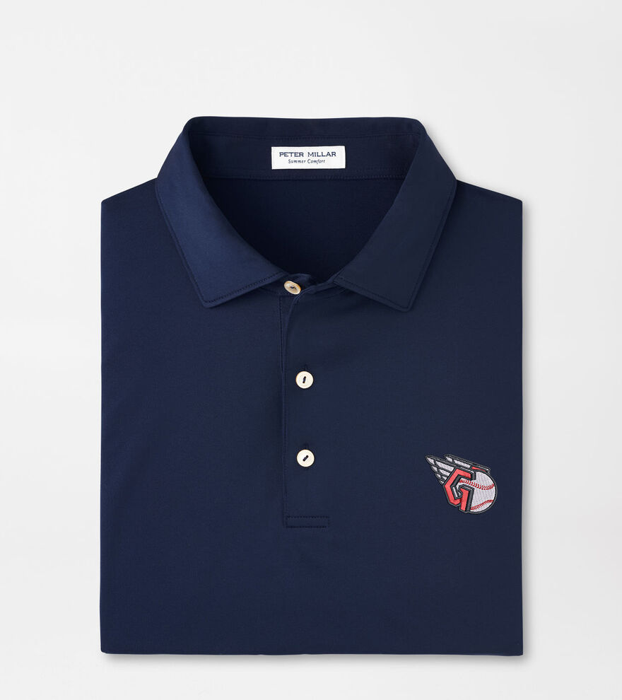 Cleveland Guardians Solid Performance Jersey Polo image number 1