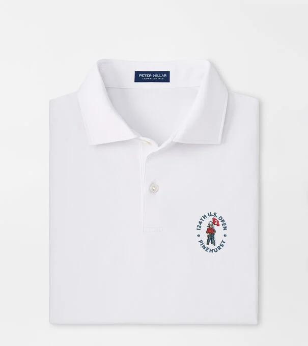 124th U.S. Open Solid Performance Jersey Polo