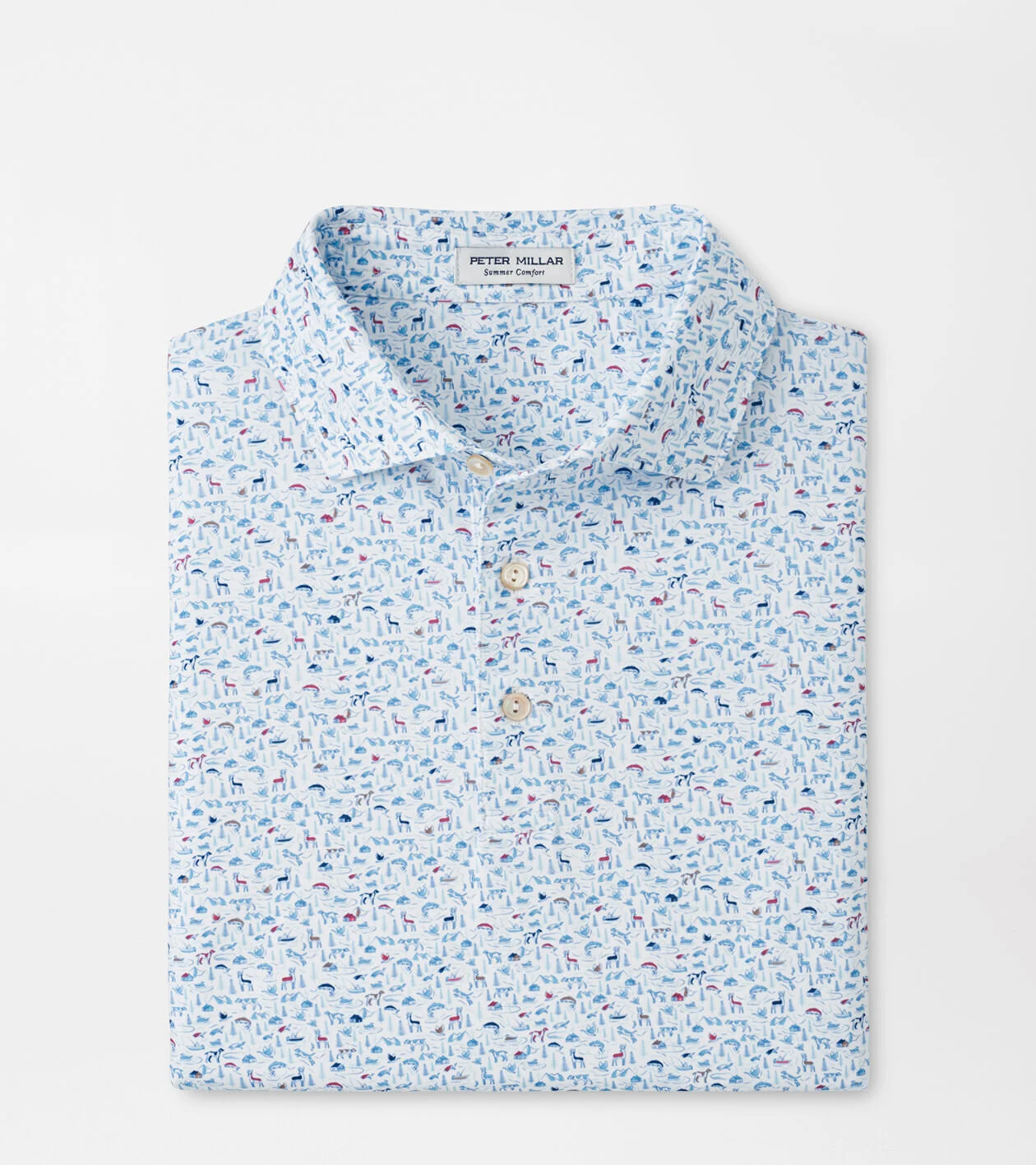 PETER MILLAR Summer Comfort L ターコイズ Summer Comfort Polos – Peter Millar Canada