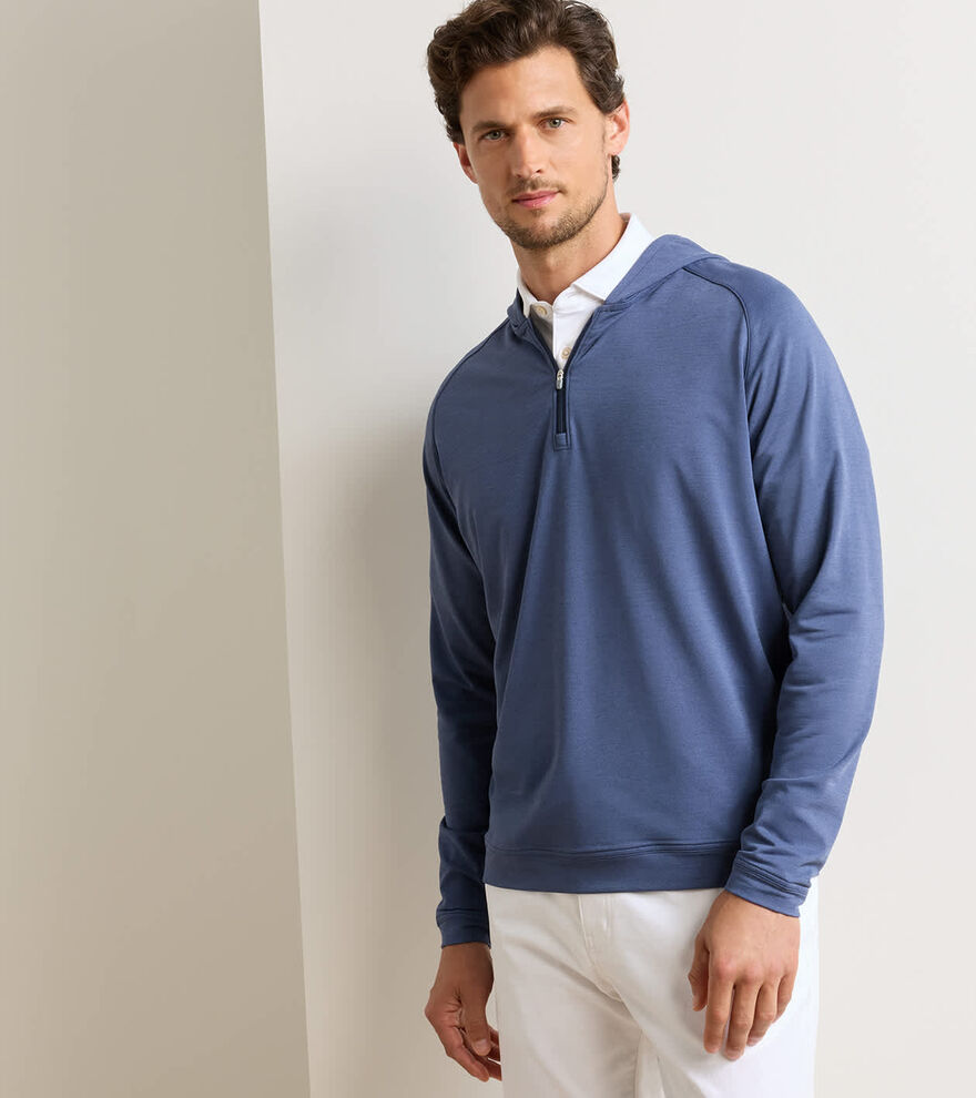 Pine Performance Quarter-Zip Hoodie - Alternate Image 1