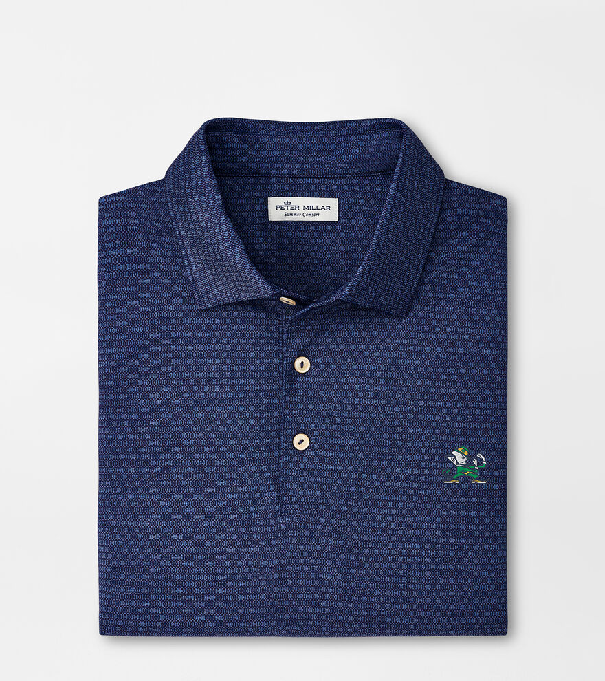 Notre Dame Leprechaun Groove Performance Jersey Polo image number 1